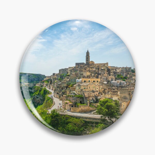 Item preview, View of the Sassi of Matera and the canyon. Basilicata, Italy. designed and sold by Stefano Orazzini.