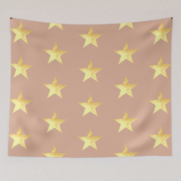 Item preview, Golden Star on creme - Calm, Sensory-Friendly designed and sold by CreaTwinkles.