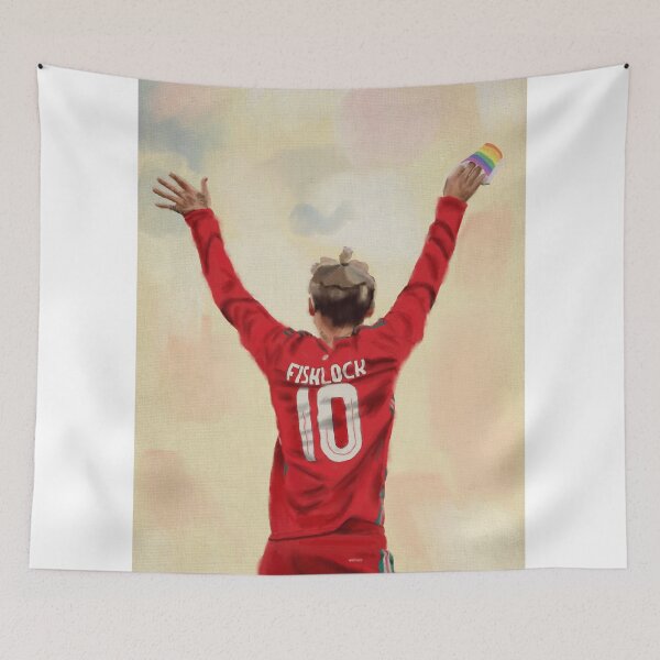 Item preview, Portrait painting of Jess Fishlock designed and sold by thehat24.