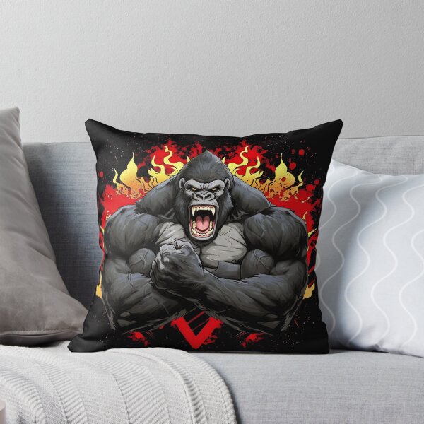 Item preview, Gorilla Power Rage - Epic Gym & Workout Graphic designed and sold by ifundesign.
