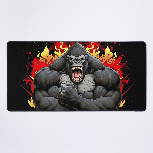 Item preview, Gorilla Power Rage - Epic Gym & Workout Graphic designed and sold by ifundesign.