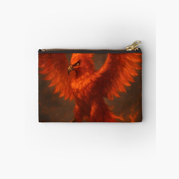 Item preview, Fiery Phoenix Digital Painting Mythical Bird designed and sold by PandaTShirtShop.