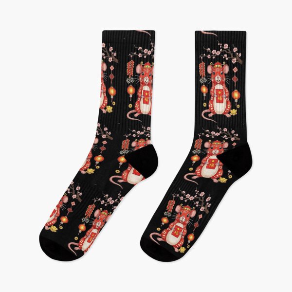Item preview, Lucky Rat Lunar New Year designed and sold by ZodiacWonders.