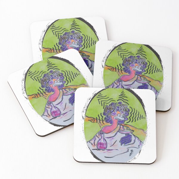 Item preview, Lo struzzo interpreta il Bacco di Caravaggio designed and sold by ElenaMauriArt.