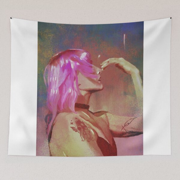 Item preview, Portrait of musician Jasmine 4T designed and sold by thehat24.
