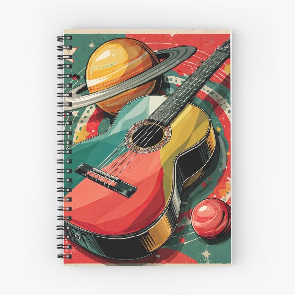 Item preview, Cosmic Chords: A Guitar in Orbit designed and sold by ForeverPrintsOK.