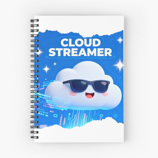 Item preview, Cloud Streamer by Modern Mojo | Cute Tech Cloud with Sunglasses | Streaming & Gamer Art designed and sold by Modern-Mojo.