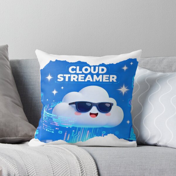 Item preview, Cloud Streamer by Modern Mojo | Cute Tech Cloud with Sunglasses | Streaming & Gamer Art designed and sold by Modern-Mojo.