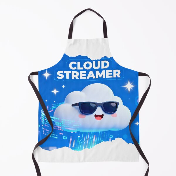 Item preview, Cloud Streamer by Modern Mojo | Cute Tech Cloud with Sunglasses | Streaming & Gamer Art designed and sold by Modern-Mojo.