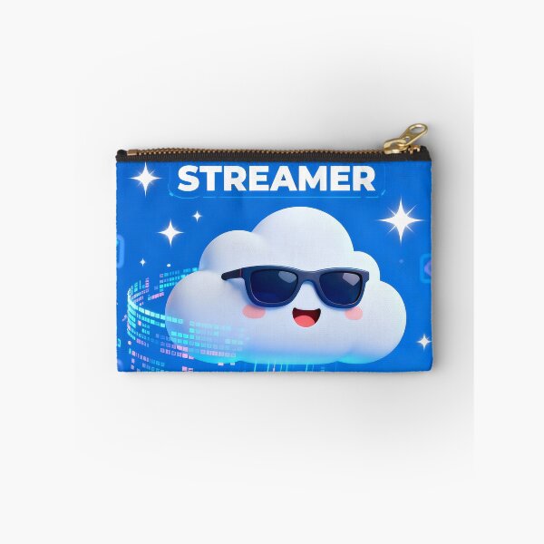 Item preview, Cloud Streamer by Modern Mojo | Cute Tech Cloud with Sunglasses | Streaming & Gamer Art designed and sold by Modern-Mojo.