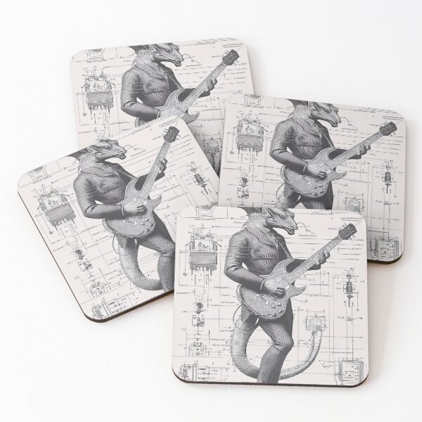 Item preview, DRAGON ELECTRIC GUITARIST .1 designed and sold by lautir.