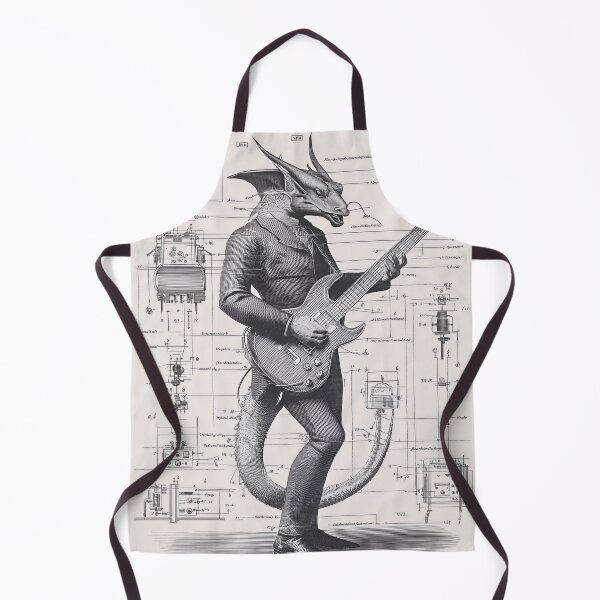 Item preview, DRAGON ELECTRIC GUITARIST .1 designed and sold by lautir.