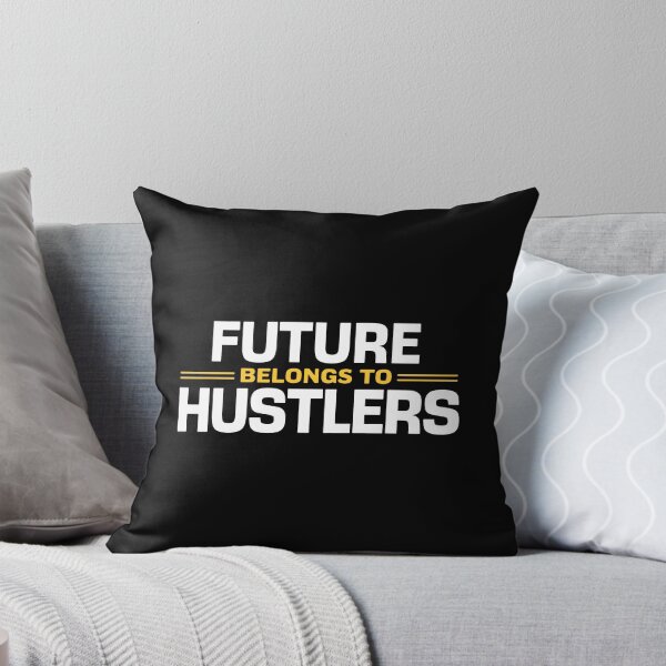 Item preview, Future Belongs to Hustlers – Motivational Quote Design designed and sold by Artbyhannan.