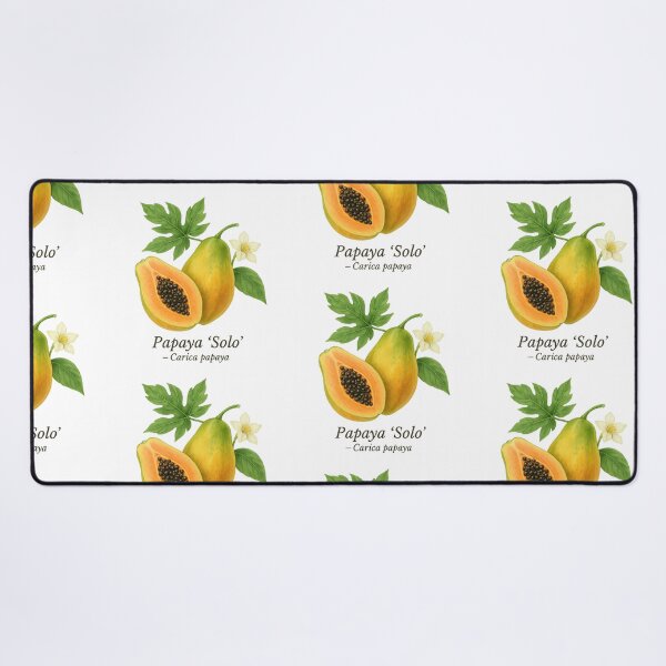 Item preview, Papaya ‘Solo’ – Tropical Orange Fruit Illustration designed and sold by BloomKind.