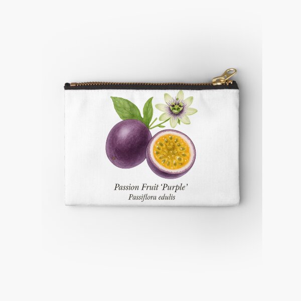 Item preview, Passion Fruit ‘Purple’ – Exotic Aromatic Botanical Illustration designed and sold by BloomKind.