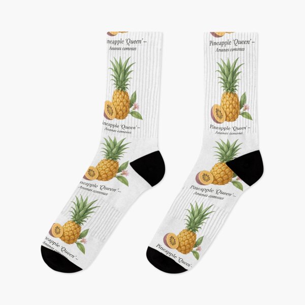 Item preview, Pineapple ‘Queen’ – Golden Tropical Fruit Illustration designed and sold by BloomKind.