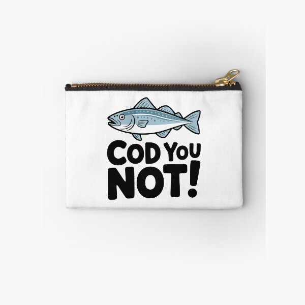 Item preview, Cod You Not! Cute Fish Pun designed and sold by PMCreative.