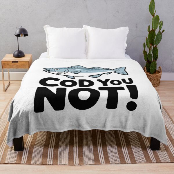 Item preview, Cod You Not! Cute Fish Pun designed and sold by PMCreative.