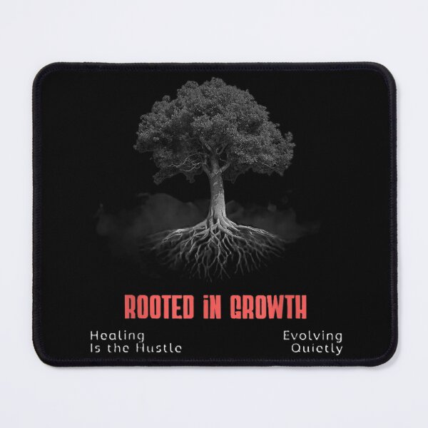 Item preview, Rooted In Growth Tree, Healing Is The Hustle Evolving Quietly Inspirational Art designed and sold by DuneHaicna.