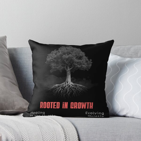 Item preview, Rooted In Growth Tree, Healing Is The Hustle Evolving Quietly Inspirational Art designed and sold by DuneHaicna.