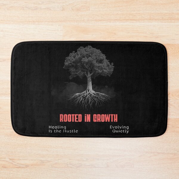 Item preview, Rooted In Growth Tree, Healing Is The Hustle Evolving Quietly Inspirational Art designed and sold by DuneHaicna.