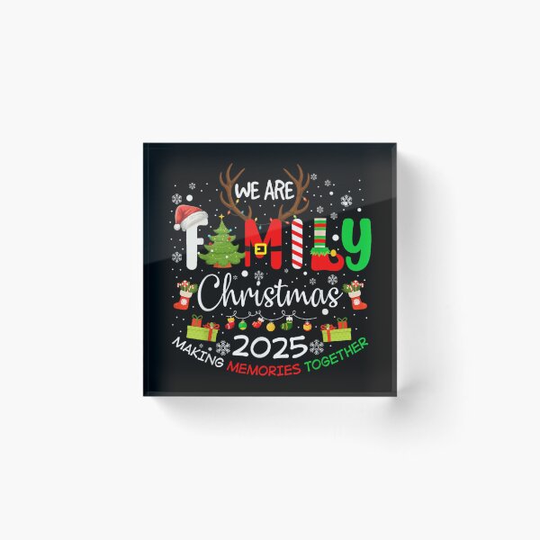 Item preview, We Are Family Christmas 2025, Making Memories Together Matching Group Design designed and sold by DuneHaicna.