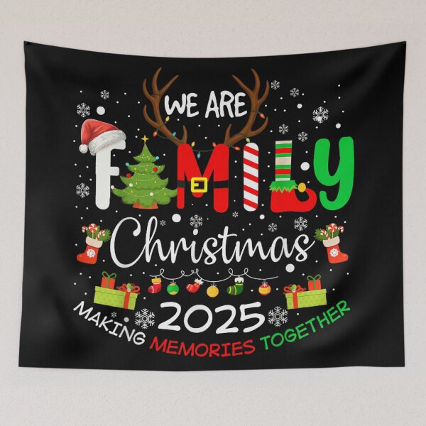 Item preview, We Are Family Christmas 2025, Making Memories Together Matching Group Design designed and sold by DuneHaicna.