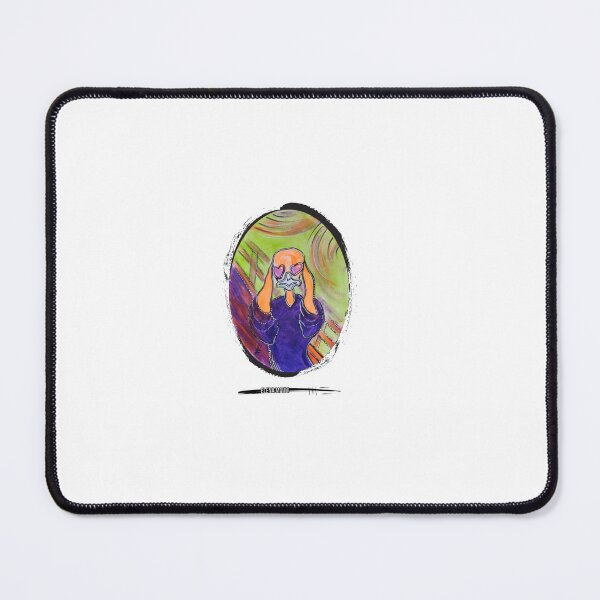 Item preview, Lo struzzo interpreta l'urlo di Munch designed and sold by ElenaMauriArt.