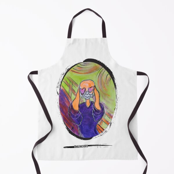 Item preview, Lo struzzo interpreta l'urlo di Munch designed and sold by ElenaMauriArt.