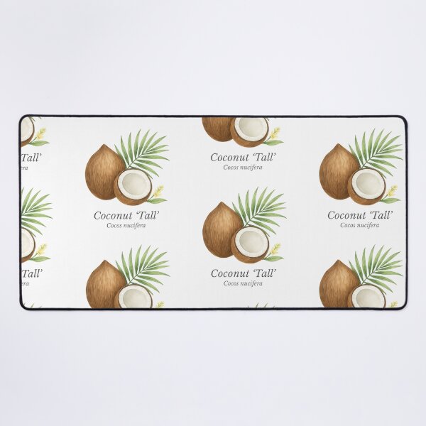 Item preview, Coconut ‘Tall’ – Tropical Beach Botanical Illustration designed and sold by BloomKind.