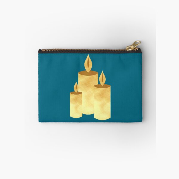 Item preview, Golden Candles on blue - Calm, Sensory-Friendly designed and sold by CreaTwinkles.