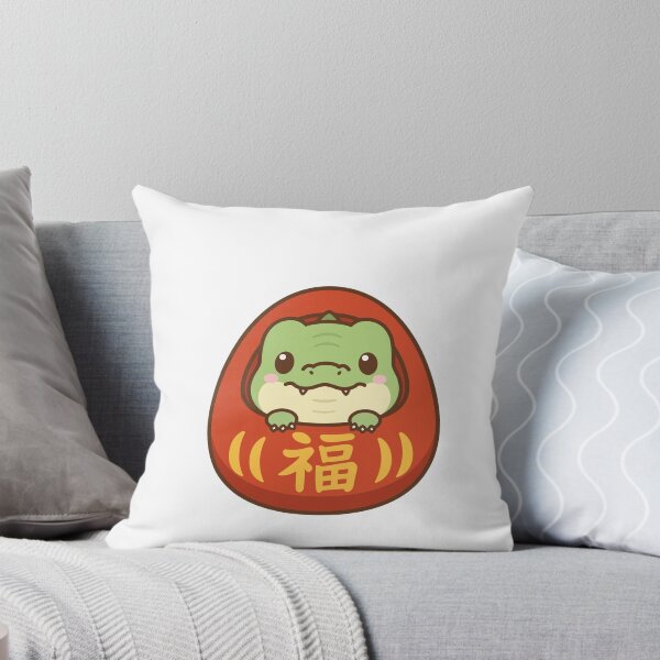Aperçu de l'œuvre Daruma crocodile créée et vendue par BebaLab.