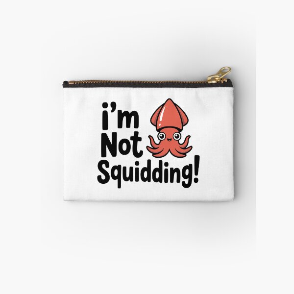 Item preview, I'm Not Squidding! Cute Squid Pun designed and sold by PMCreative.