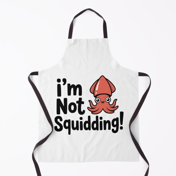 Item preview, I'm Not Squidding! Cute Squid Pun designed and sold by PMCreative.