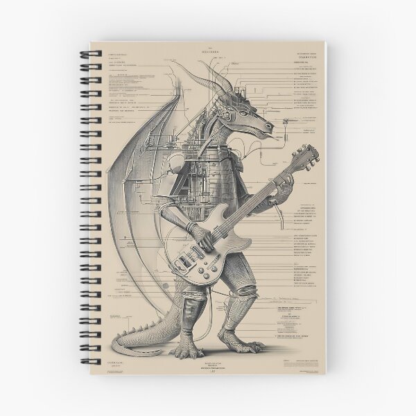 Item preview, DRAGON ELECTRIC GUITARIST . designed and sold by lautir.