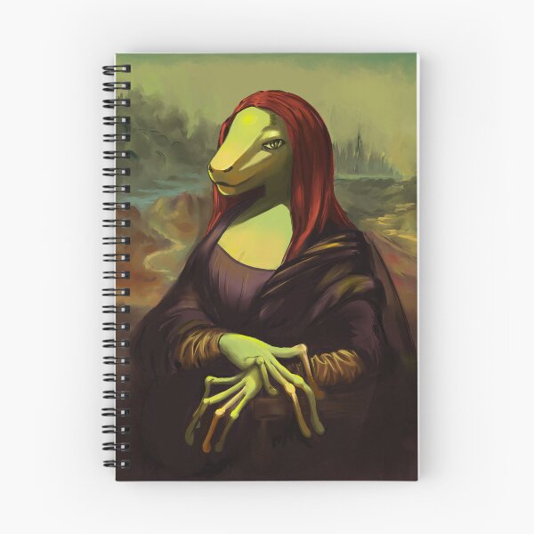 Item preview, Mona Lisa Mona Lizard designed and sold by Fangs-it.