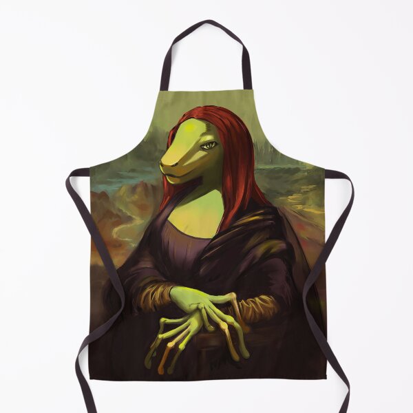 Item preview, Mona Lisa Mona Lizard designed and sold by Fangs-it.