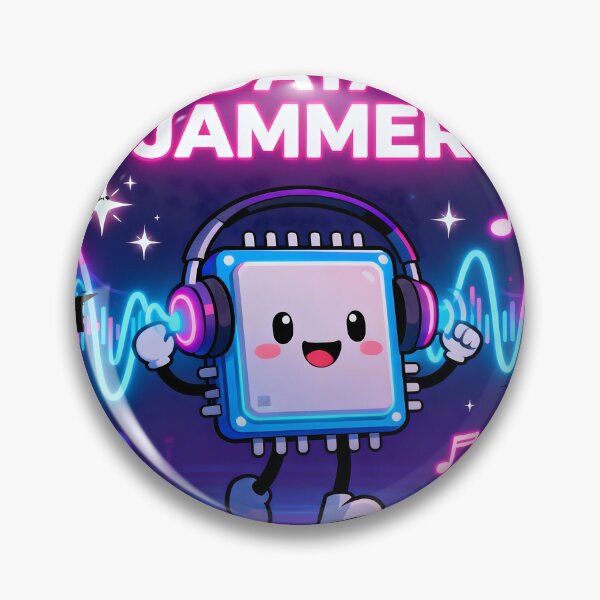 Item preview, Data Jammer by Modern Mojo | Cute Chip DJ Tech Art | Music & Coding Geek Gift designed and sold by Modern-Mojo.