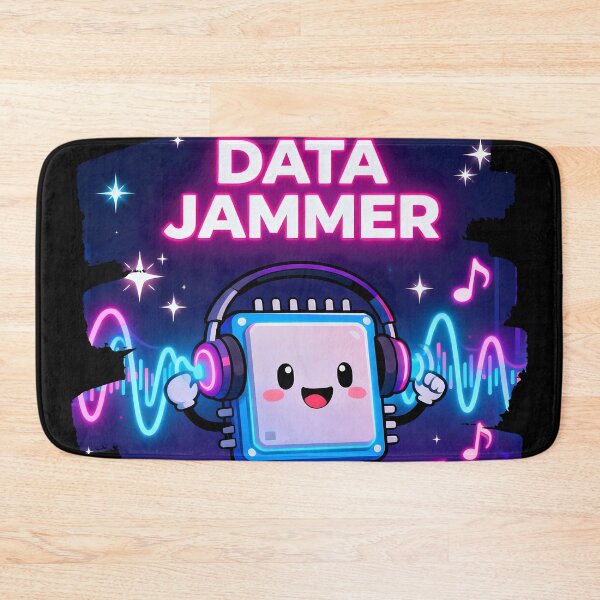 Item preview, Data Jammer by Modern Mojo | Cute Chip DJ Tech Art | Music & Coding Geek Gift designed and sold by Modern-Mojo.