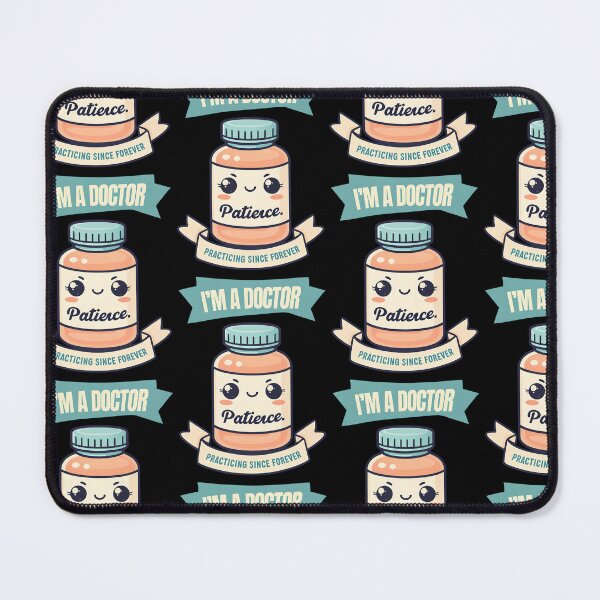 Item preview, I’m a Doctor Practicing Since Forever Cute Medicine Bottle Pun Design designed and sold by TeeTimeTreasure.