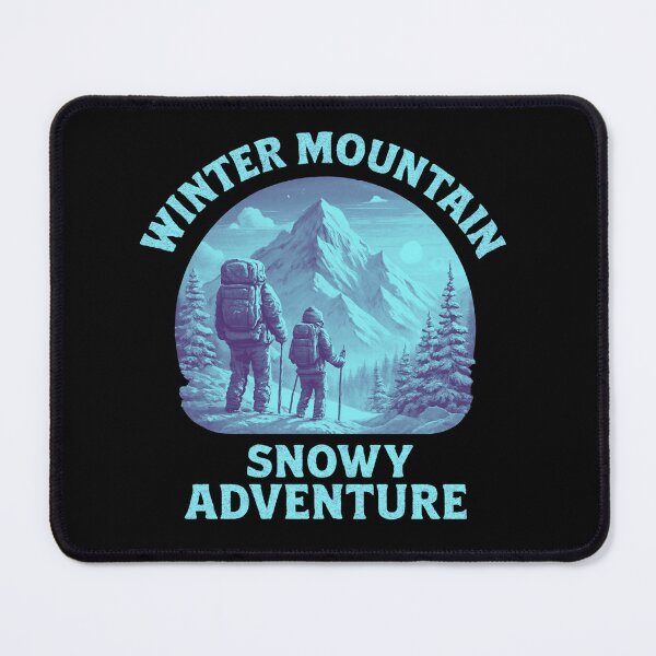 Item preview, A fabulously snowy adventure through the winter mountains designed and sold by e-camelleone.