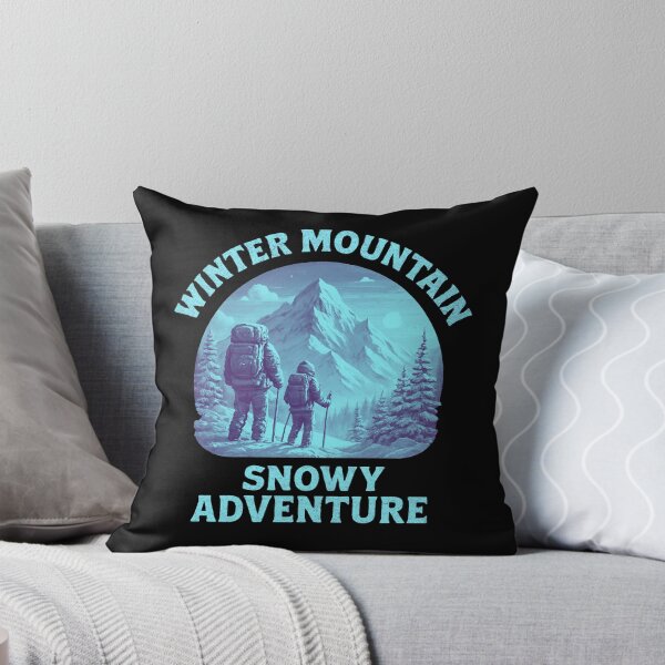 Item preview, A fabulously snowy adventure through the winter mountains designed and sold by e-camelleone.