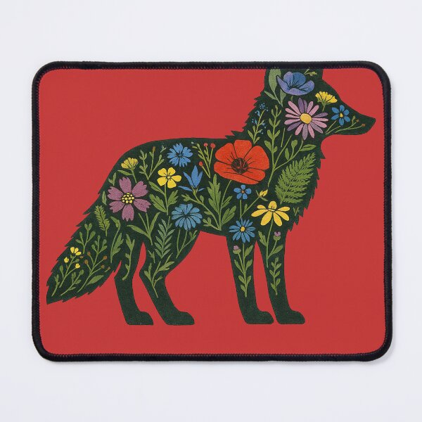 Item preview, Floral Fox designed and sold by FrictionMaxxing.