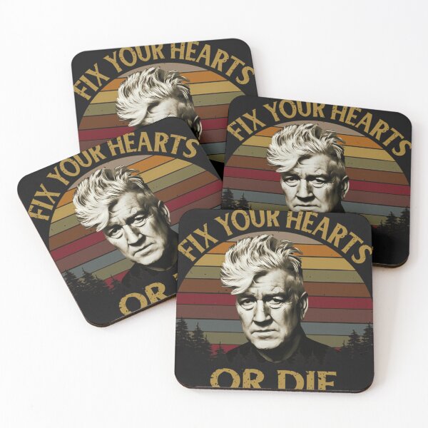 Item preview, David Lynch Fix Your Hearts Or Die Quote Poster For Cult Film Lovers designed and sold by stinemais4540.