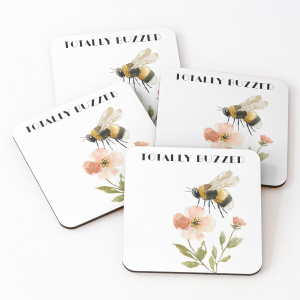 Item preview, Totally Buzzed – Funny Bee Pun Design designed and sold by EVESTUDIOART.
