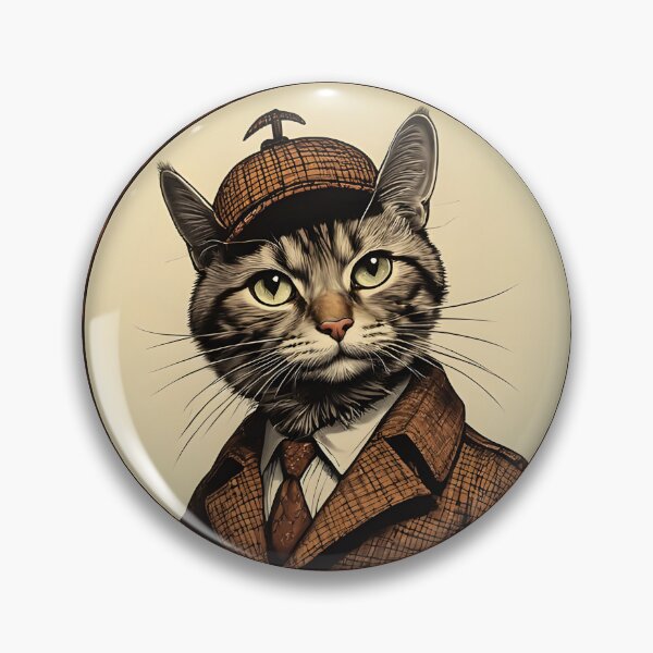 Item preview, Detective Cat #1 designed and sold by Sam-Tada.