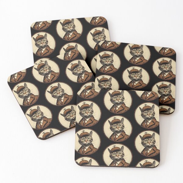 Item preview, Detective Cat #1 designed and sold by Sam-Tada.