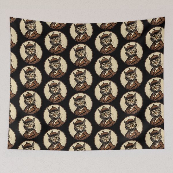Item preview, Detective Cat #1 designed and sold by Sam-Tada.