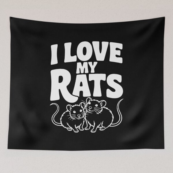 Item preview, I Love My Rats designed and sold by Frank Ring.