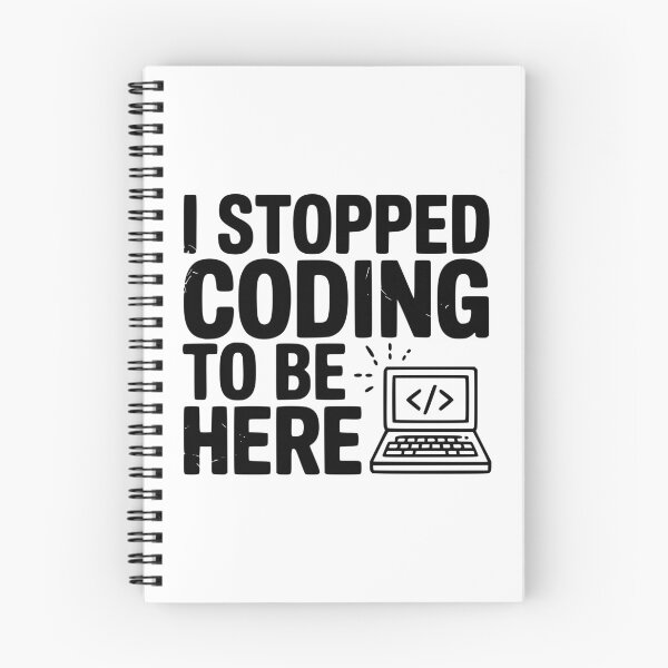Item preview, I Stopped Coding To Be Here designed and sold by Frank Ring.